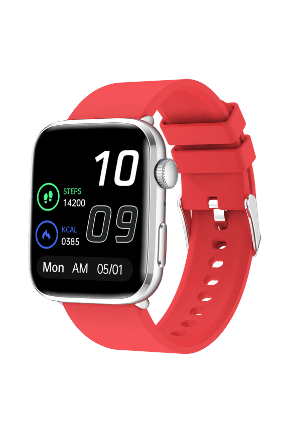 Smart Watch Fitness Tracker for Android and iPhone Multiple Sports Modes Pedometer Timer Stopwatch Make/Answer Calls Message Notifications IP68 Waterproof