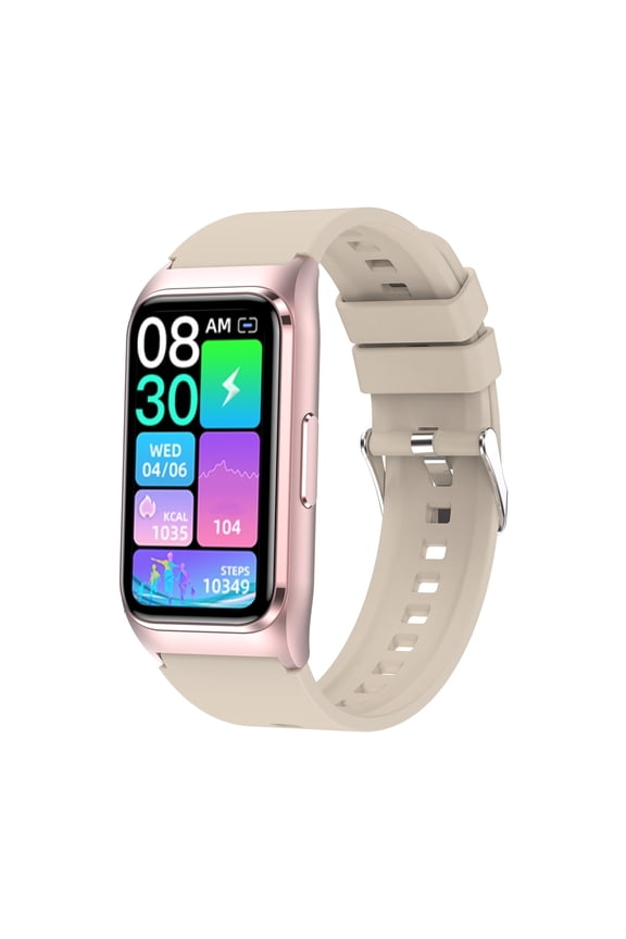 Smart Watch Fitness Tracker for Android and iPhone Multiple Sports Modes Pedometer Timer Stopwatch Make/Answer Calls Message Notifications IP68 Waterproof