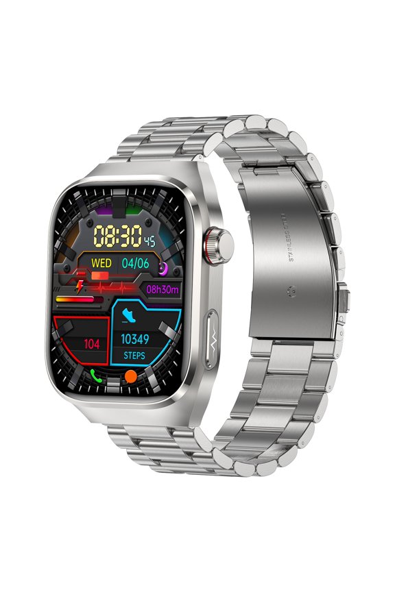 Smart Watch Fitness Tracker for Android and iPhone Multiple Sports Modes Pedometer Timer Stopwatch Make/Answer Calls Message Notifications IP68 Waterproof