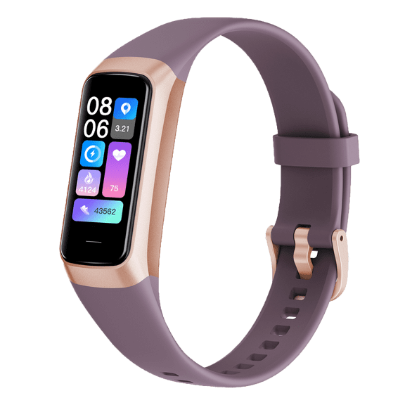 VAYKAL Smartwatch Fitness Tracker AMOLED Screen for Android and iOS Smart Band 3ATM Waterproof Multiple Sports Modes Pedometer Stopwatch Message Notifications