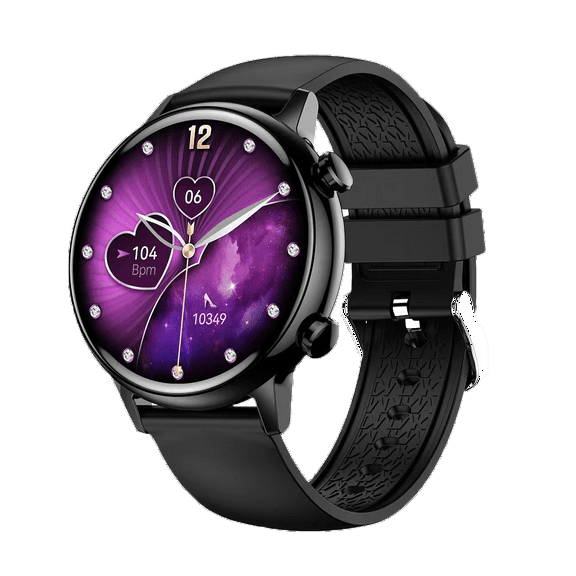 VAYKAL Smartwatch Fitness Tracker for Android and IOS Multiple Sports Modes Pedometer AMOLED Screen Make and Answer Calls Message Notifications IP68 Waterproof