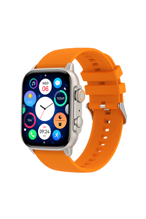 Smartwatch Fitness Tracker for Android and IOS Multiple Sports Modes Pedometer AMOLED Screen Stopwatch Make Answer Calls Message Notifications IP68 Waterproof