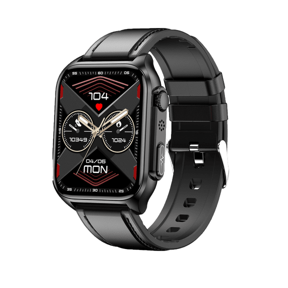 VAYKAL Smartwatch Fitness Tracker for Android and IOS Multiple Sports Modes Pedometer SOS Stopwatch Make and Answer Calls Message Notifications IP67 Waterproof
