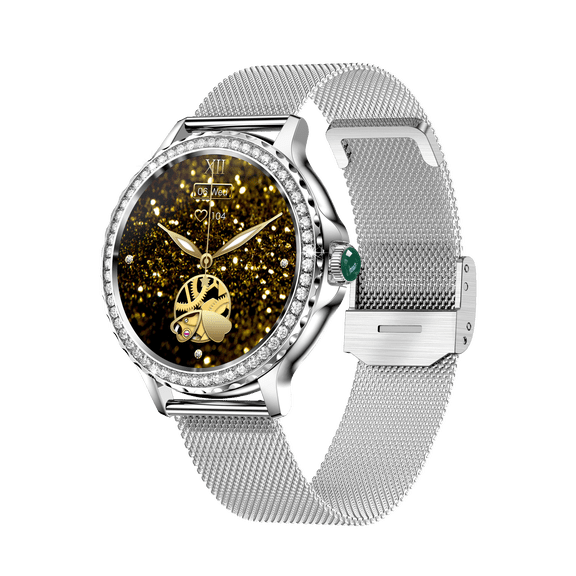 VAYKAL Smartwatch Fitness Tracker for Android and IOS Multiple Sports Modes Pedometer Timer Stopwatch Make/Answer Calls Message Notifications IP68 Waterproof