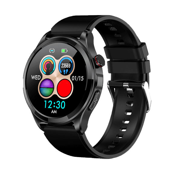 VAYKAL Smartwatch Fitness Tracker for Android IOS Multiple Sports Modes SOS Pedometer Stopwatch Make and Answer Calls Messages Notifications IP67 Waterproof