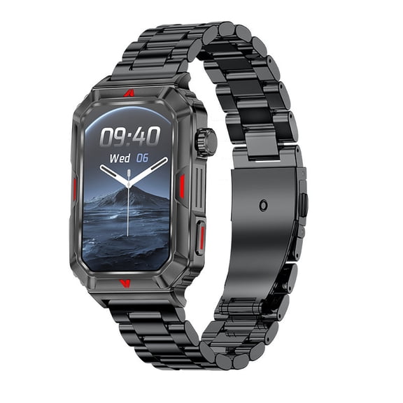 VAYKAL Smartwatch Fitness Tracker for Android and iOS Multiple Sport Modes Pedometer Timer Stopwatch Make Answer Calls Message Notifications IP67 Waterproof