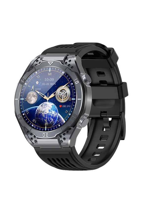 Smartwatch Fitness Tracker for Android and iOS Multiple Sports Modes AMOLED Display Pedometer Timer Stopwatch Call Answer Message Notifications IP67 Waterproof