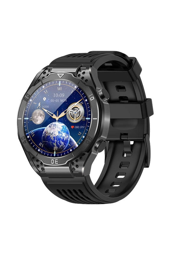 Smartwatch Fitness Tracker for Android and iOS Multiple Sports Modes AMOLED Display Pedometer Timer Stopwatch Call Answer Message Notifications IP67 Waterproof