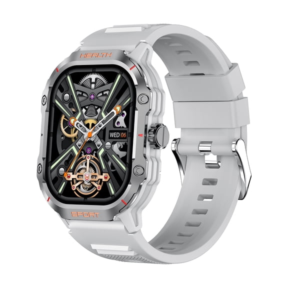VAYKAL Smartwatch Fitness Tracker for Android and iOS Multiple Sports Modes AMOLED Display Pedometer Timer Stopwatch NFC Make/Answer Calls Message Notifications IP67 Waterproof