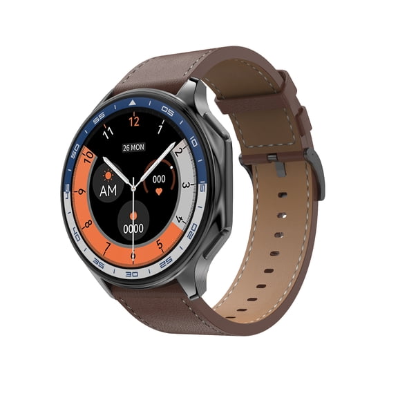 VAYKAL Smartwatch Fitness Tracker for Android and iOS with Multiple Sports Modes AMOLED Display Voice Recorder Pedometer Timer Stopwatch Call and Message Notifications IP68 Waterproof