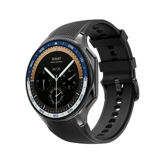 VAYKAL Smartwatch Fitness Tracker for Android and iOS with Multiple Sports Modes AMOLED Display Voice Recorder Pedometer Timer Stopwatch Call and Message Notifications IP68 Waterproof