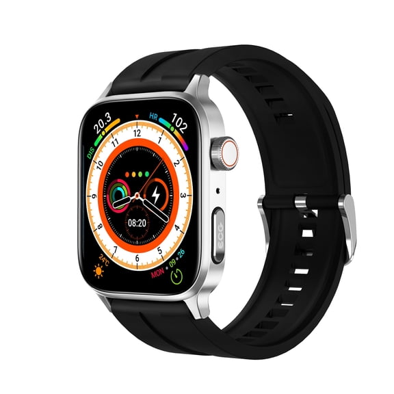 VAYKAL Smartwatch Fitness Tracker for Android and iOS Multiple Sports Modes Pedometer Stopwatch Make and Answer Calls Message Notifications IP67 Waterproof