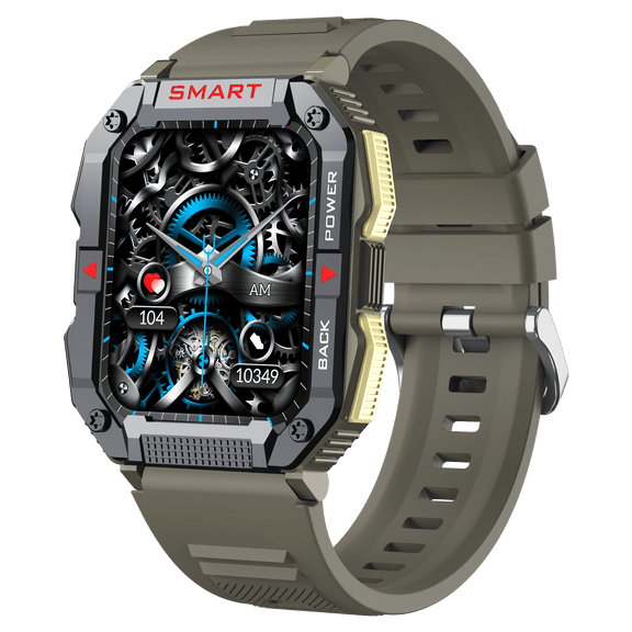 VAYKAL Smartwatch Fitness Tracker for Android and iOS Multiple Sports Modes Pedometer Timer Stopwatch Call Answering and Notifications IP67 Waterproof
