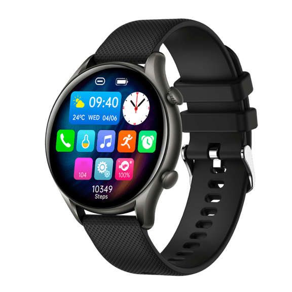 VAYKAL Smartwatch Fitness Tracker for Android and iOS with Multiple Sports Modes Step Counter Timer Stopwatch Call Answering and Notifications IP67 Waterproof