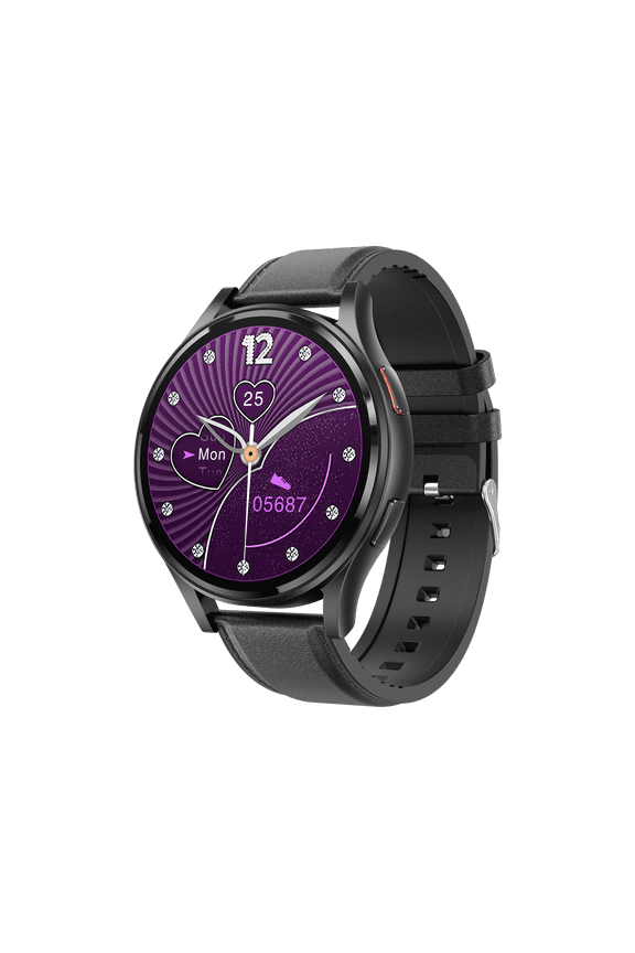 Smartwatch Fitness Tracker for Android and iPhone 1-43 inch AMOLED Screen Multiple Sports Modes Pedometer Timer Stopwatch Make and Answer Calls Message Notifications IP67 Waterproof