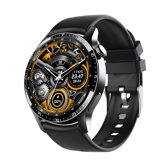 VAYKAL Smartwatch Fitness Tracker for Android and iPhone Multiple Sports Modes Pedometer 1.35-inch Make and Answer Calls Message Notifications IP67 Waterproof