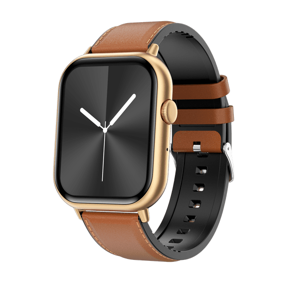 VAYKAL Smartwatch Fitness Tracker for Android and iPhone Multiple Sports Modes Pedometer Timer Stopwatch 2.01-inch Dial and Answer Calls Message Notifications IP67 Waterproof