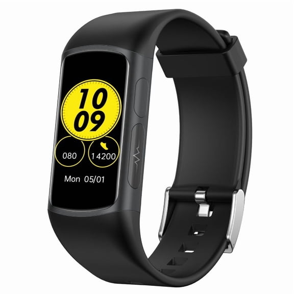 VAYKAL Smartwatch Fitness Tracker for Android and iPhone Multiple Sports Modes Pedometer Timer Stopwatch Answer and Make Calls Message Notifications IP67 Waterproof