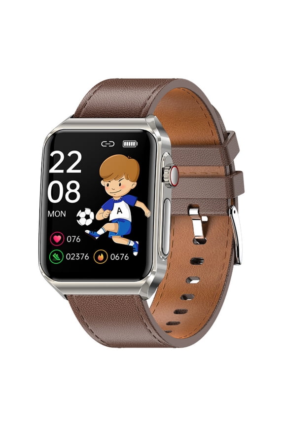 Smartwatch Fitness Tracker for Android and IOS Multiple Sports Modes Pedometer Stopwatch Make/Answer Calls Message Notifications
