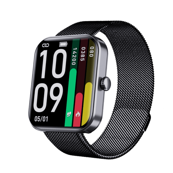 VAYKAL Smartwatch Fitness Tracker for Android and iOS Multi-Sport Modes Pedometer Timer Stopwatch Message Notifications IP67 Waterproof