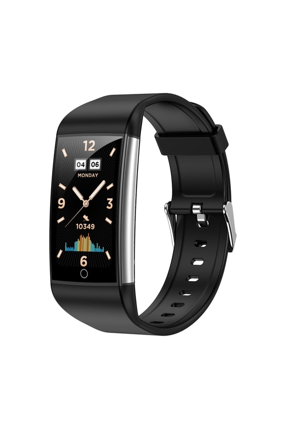 Smartwatch Fitness Tracker for Android and iOS Multi-Sport Modes Pedometer Timer Stopwatch Message Notifications IP68 Waterproof