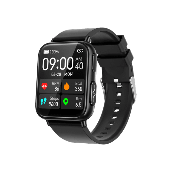 VAYKAL Smartwatch Fitness Tracker for Android and iOS Multiple Sports Modes Pedometer Stopwatch Message Notifications IP68 Waterproof
