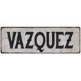thumbnail image 1 of VAZQUEZ Vintage Look Rustic Chic Metal Sign 8x24 108240036690, 1 of 1