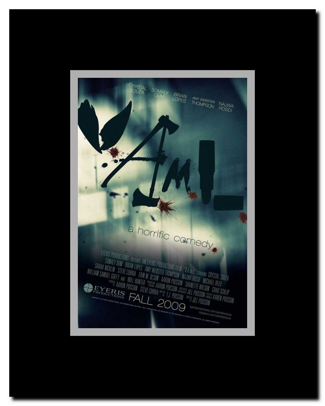 VAmL Framed Movie Poster