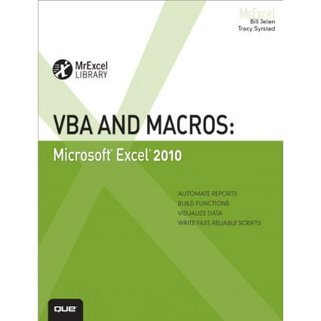 Pre-Owned VBA and Macros: Microsoft Excel 2010 (Paperback) 0789743140 9780789743145