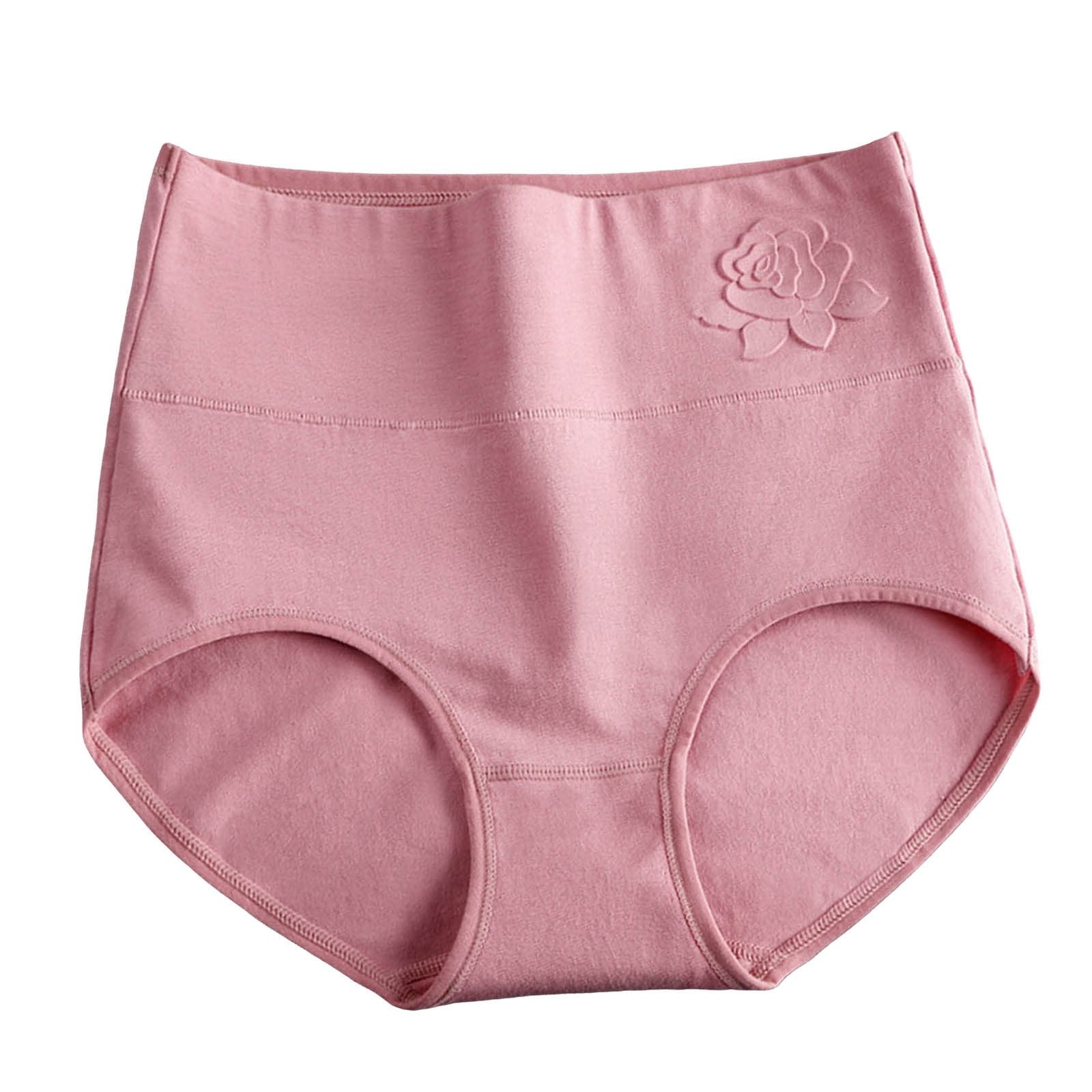 VBARHMQRT Black Underwear Women Cotton Plus Size Women High Waist