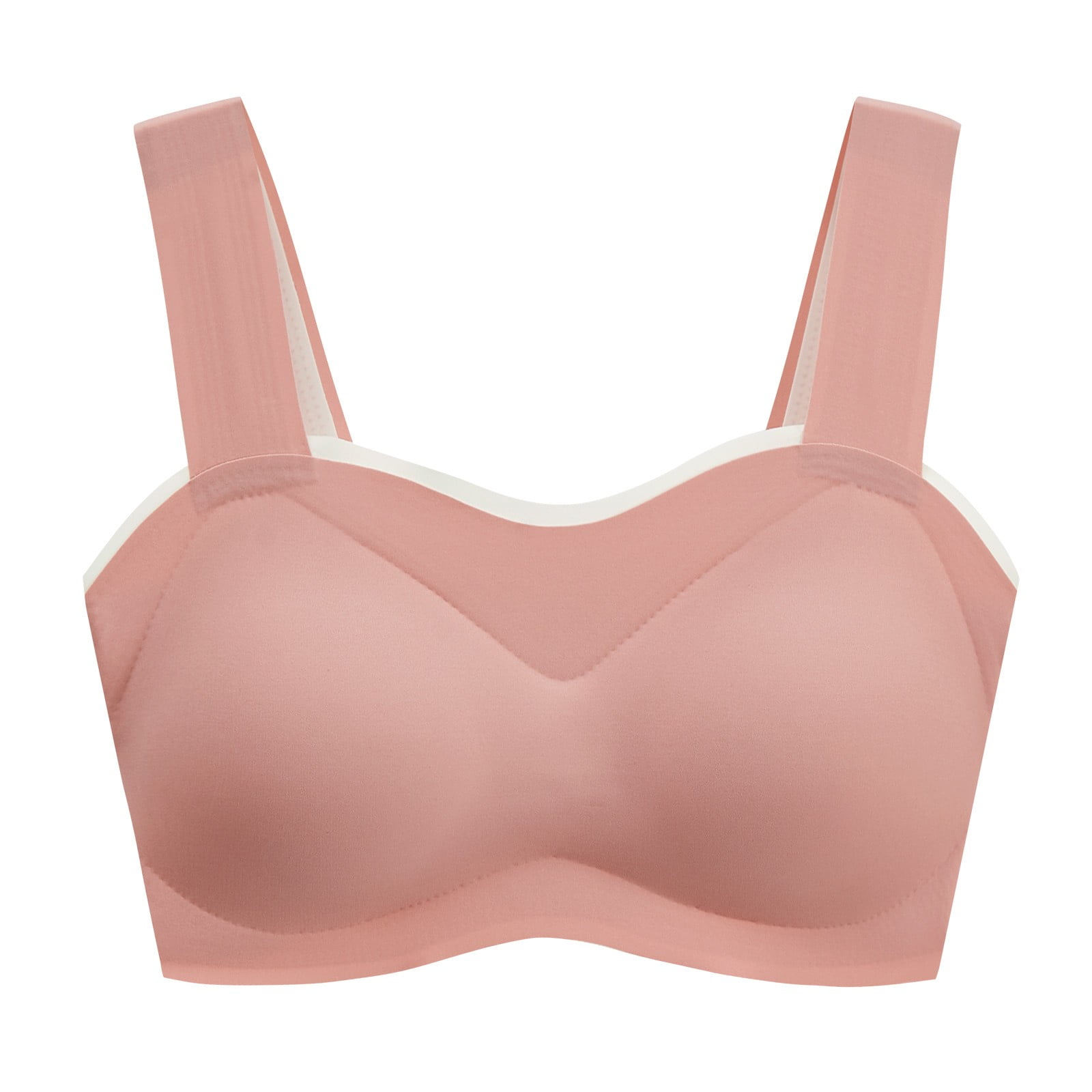 VBARHMQRT Bra for Backless Dress Young Ladies Seamless Rimless Tank