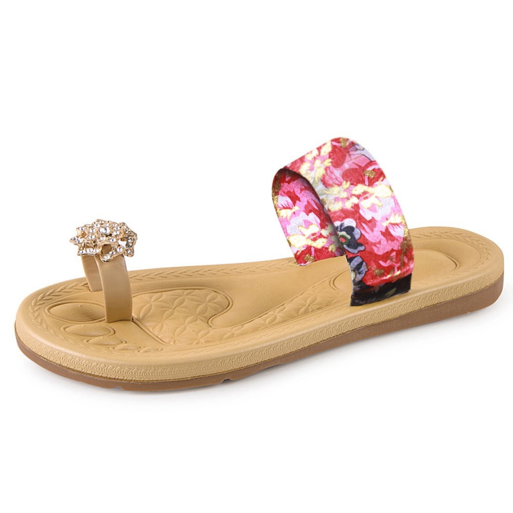 VBARHMQRT Female Arch Support Flip Flops for Women Dressy Women Fashion