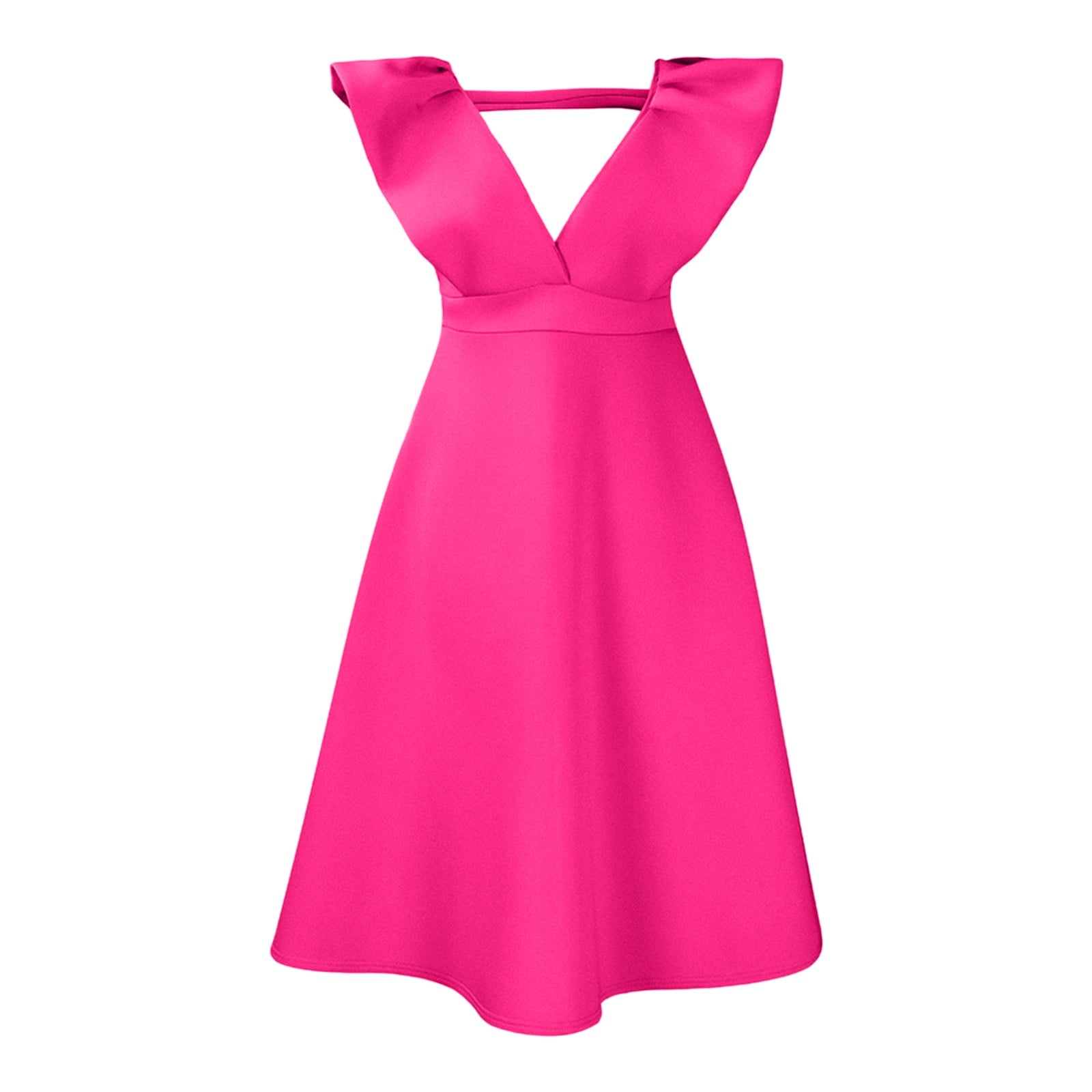 VBARHMQRT Female Black Tie Dresses for Women Women