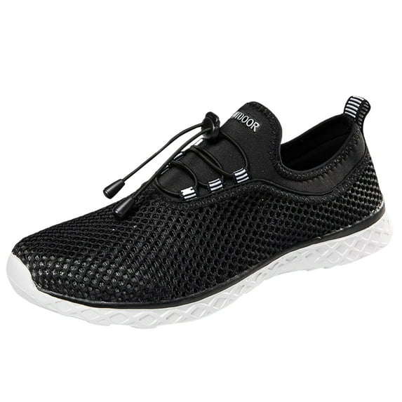 VBARHMQRT Female Comfortable Sneakers for Women Water Shoes for Women Men Womens Boat Shoes Beach Walking Shoes Womens Casual Shoes Slip Ons Leather Flat Platform Shoes for Women