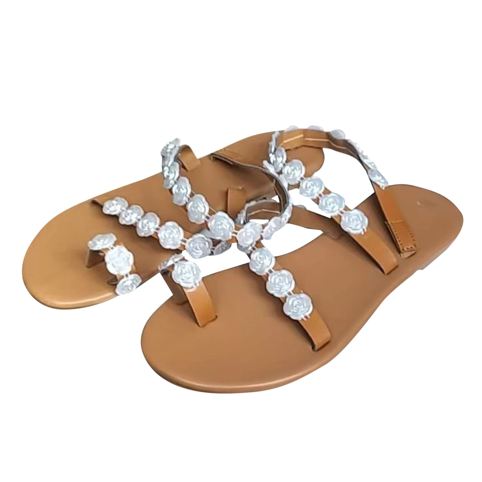 Patrizia by Spring Step Renata Jeweled Thong Sandals for Women Naturally Soft Lightweight and Durable Walmart