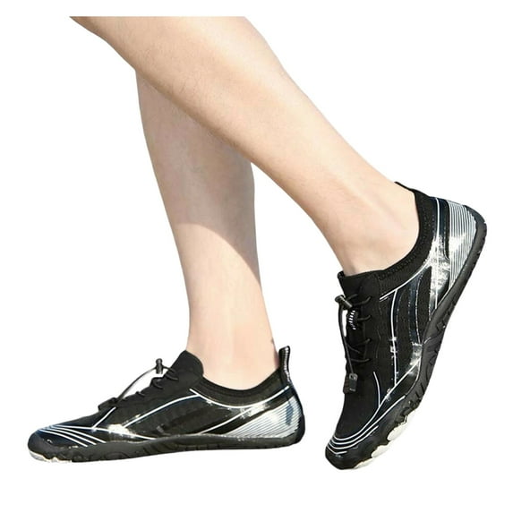 VBARHMQRT Female Walking Shoes Women for Women for Sporting Running Slip on Mesh Shoes for Working Lightweight Shoes Shoe Laces for Sneakers No Tie Womens Sneakers Slip on Black