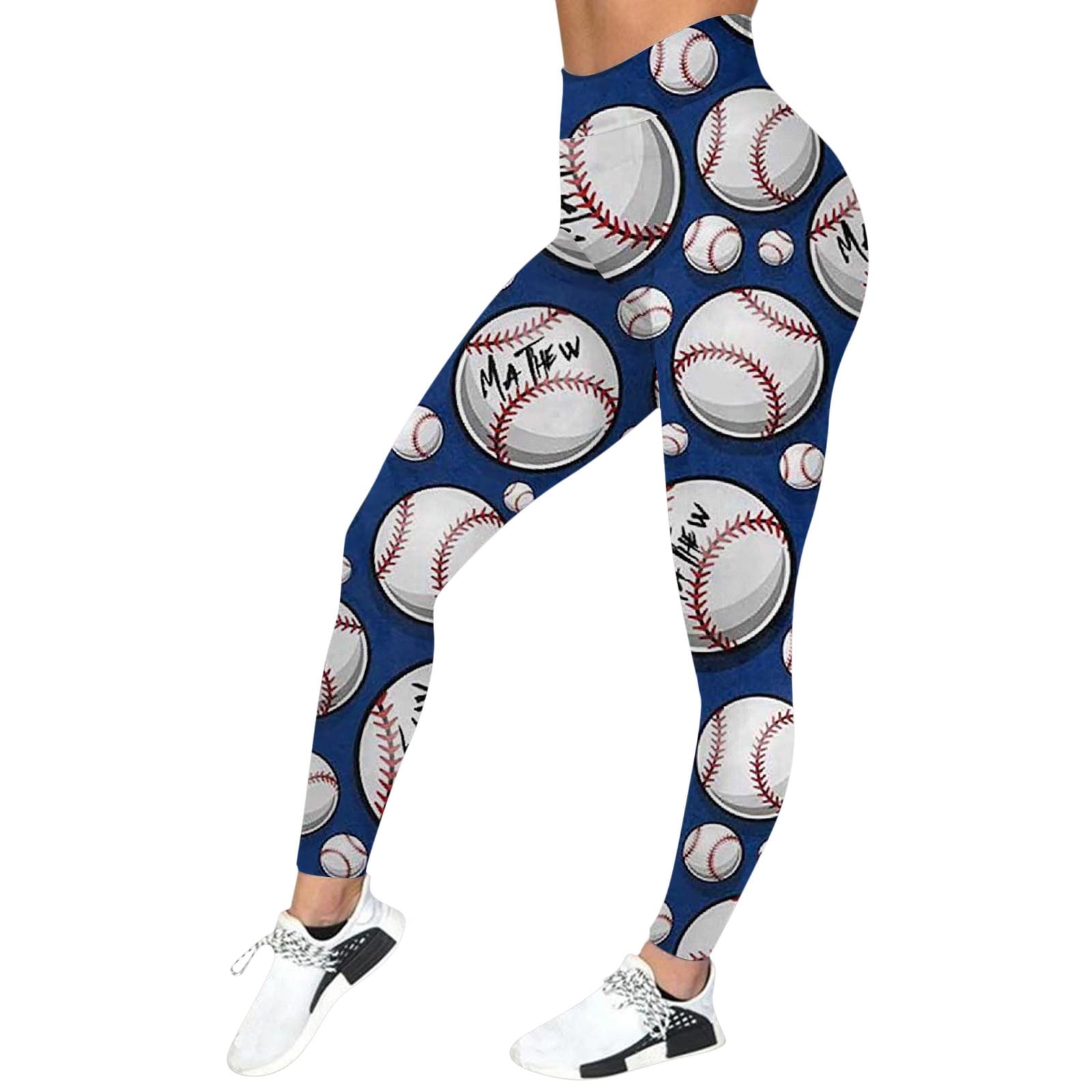 VBARHMQRT Flare Yoga Pants Short Length Women's Print Leggings Lift