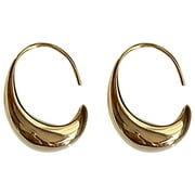 VBARHMQRT Red Heart Earrings Creative Ball Earrings Cross Border Fashion Earrings Earlines Trend Jewelry Clip Earrings Earring Hoops for Jewelry Making