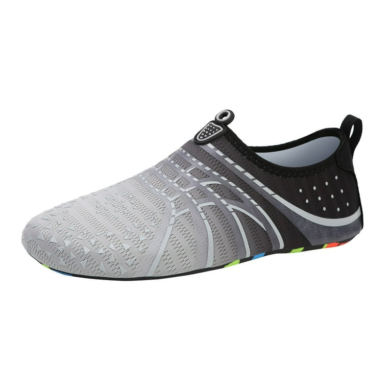VBARHMQRT Water Shoes Women Couples Beach Water Shoes Water Shoes Yoga Fitness Breathable Gradient Sneakers Hiking Water Shoes for Women with Arch