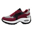 thumbnail image 1 of VBARHMQRT Womens Wide Width Sneakers with Arch Support Leisure Summer Sport Shoes Running Shoes Breathable Fashion for Student and Teenagers Shoes Women Wide Comfortable Shoes for Women, 1 of 5