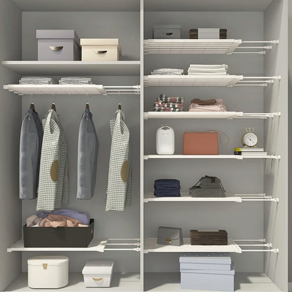VBBHG Locker Shelf Organizer - Adjustable Locker Divider Strong Bearing Capacity, Easy to Install for Extending Locker Use Space