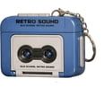 thumbnail image 1 of VBBHG Mini Cassette Player,Micro Retro Sound Keychain Tape,Microcassette Player,Vintage Tape Recorder Couple Gift Keychain Mini Recordable,Plastic Headphone Music, 1 of 4