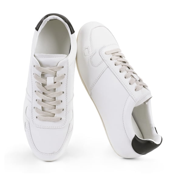 VBDB Women's Casual Sneakers, Low Top Lace Up Walking Shoes, Comfortable Everyday Shoes, White