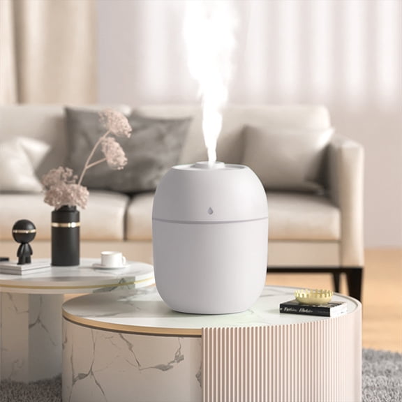VBDON Desk Humidifier, Warm Mist Humidifier, Rain Cloud Humidifier for Bedroom, Air Humidifier for Relaxing Atmosphere in Home Office Bedroom