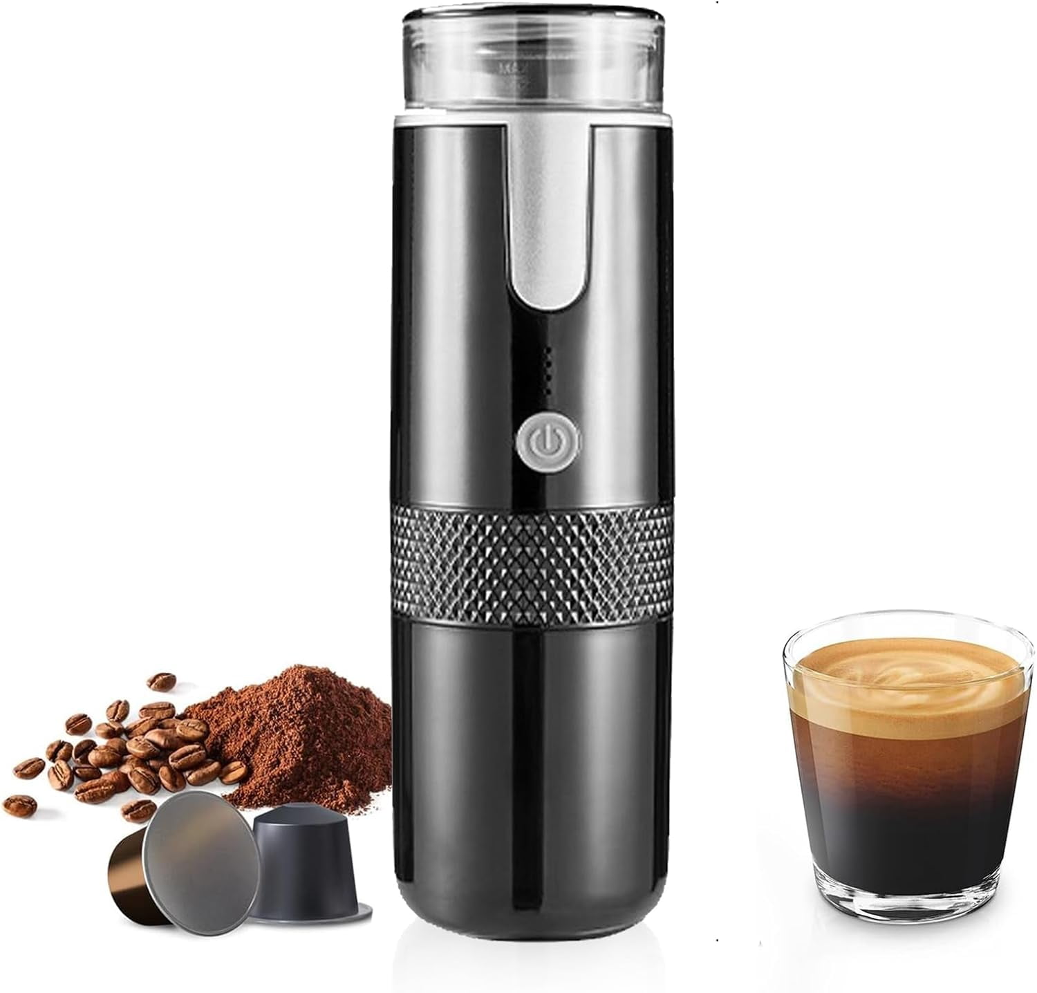 VBESTLIFE Portable Electric Espresso Machine, Cordless Type C