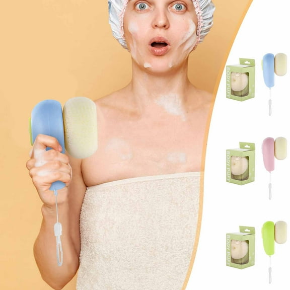 VBODN Bath Sponges Clearance,Shower Puffs Clearance,Facial Cleansing Shower Flower Ball,Advanced Non Dispersing,Super Soft Rubbing Bath Flower Ball