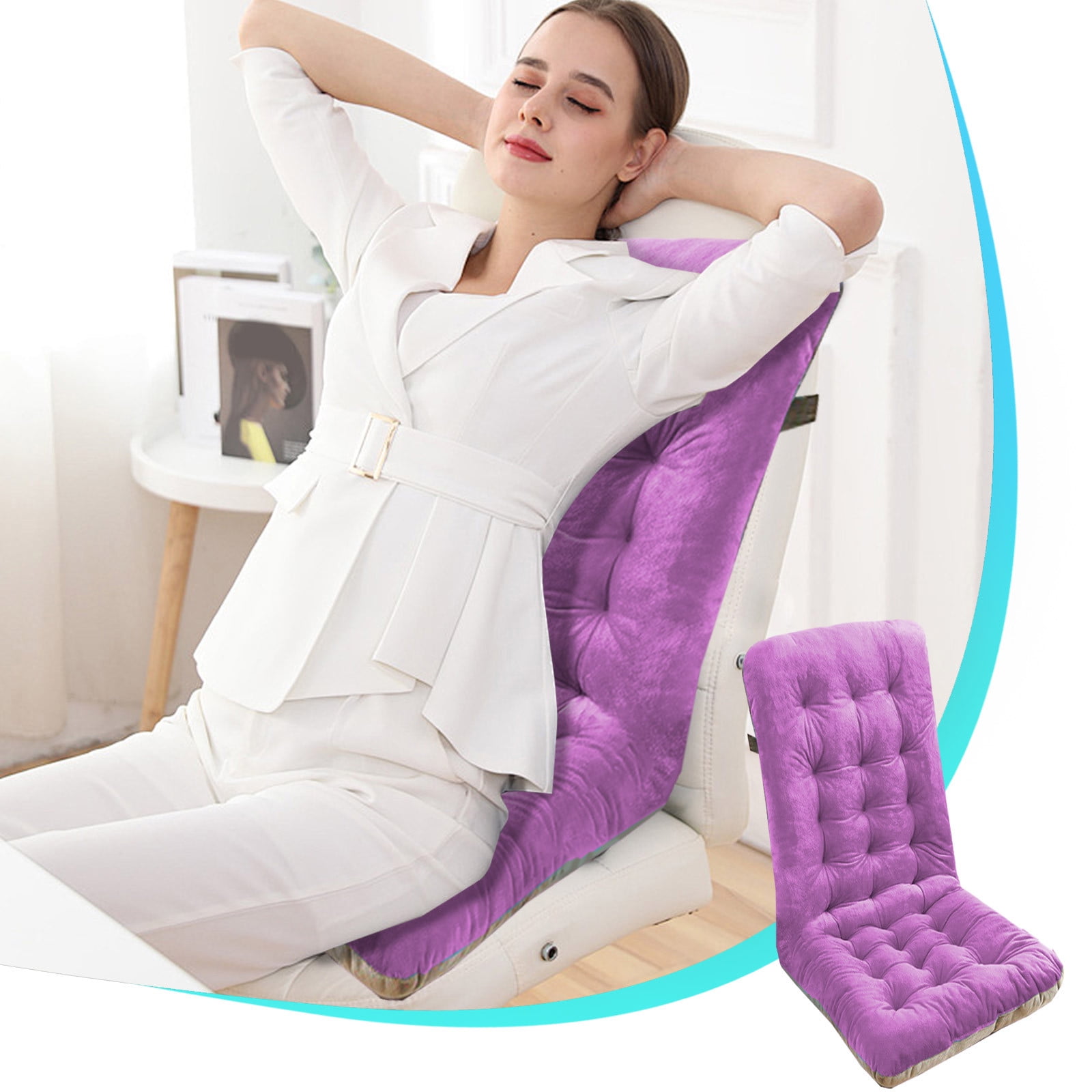 VBODN Dining Chair Cushion, Chair Cushions for Dining Chairs, Patio Chair Cushions with Ties, Waterproof Patio Chair Cushion Weatherproof Chair Pad for Outdoor Furniture