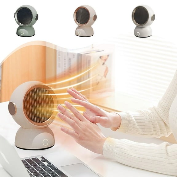 VBODN Heater Fan,Heater Fan,Circulation Heating Fan, Overheat Protection,Small Heater Electric Heater Small Sun for Car Indoor Home Dorm Office