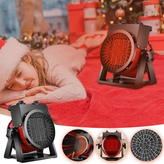 VBODN Heaters for Inside1200W/110V Ceramic Fan Heater, 3 Seconds Fast Heat 2 Mode Heater, Winter Portable Ceramic Heater Tower for Car Indoor Home Dorm Office