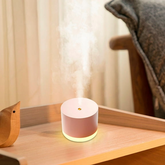 VBODN Humidifier,Humidifier for Room Cool Mist,Steam Vaporizer Humidifier,Travel Humidifier,For Office,Car,Room With Night - Quiet Mini Humidifier